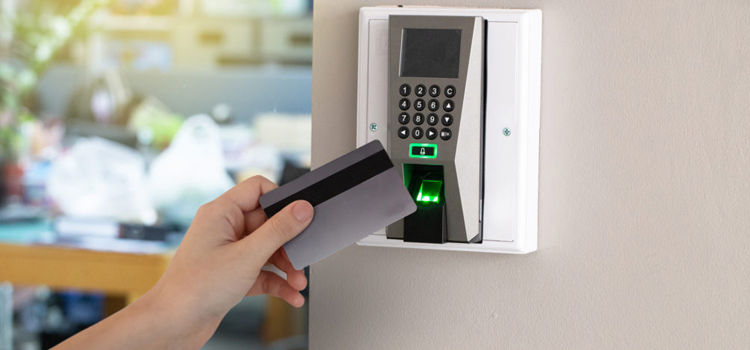 key card entry system Loomis